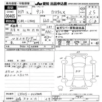 Daihatsu TANTO лот № 465 оценка 3.5  с аукциона в Японии 9