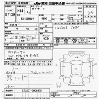 Toyota DYNA лот № 7139 оценка 3.5  с аукциона в Японии 9