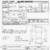 Mazda AZ WAGON лот № 35406 оценка R  с аукциона в Японии 9