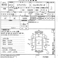 Suzuki EVERY WAGON лот № 90102 оценка 3  с аукциона в Японии 2