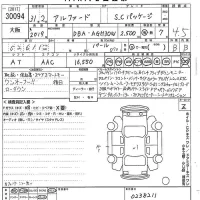 Toyota ALPHARD лот № 30094 оценка 4.5  с аукциона в Японии 10