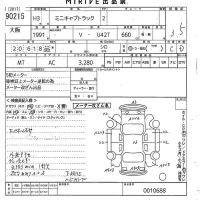 Mitsubishi MINICAB TRUCK лот № 90215 оценка 3.5  с аукциона в Японии 3