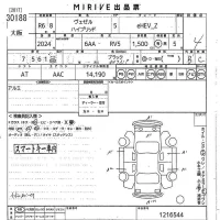 Honda VEZEL лот № 30188 оценка 4  с аукциона в Японии 10