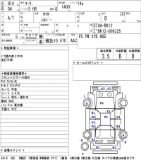 Nissan MARCH лот № 8007 оценка 3.5  с аукциона в Японии 5