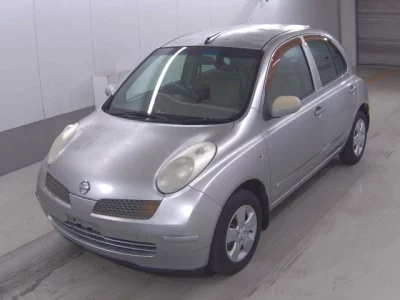 Nissan MARCH  с аукциона в Японии