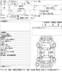 Honda ACTY VAN лот № 4506 оценка R  с аукциона в Японии 5