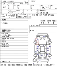 Nissan SKYLINE лот № 4048 оценка 3.5  с аукциона в Японии 5