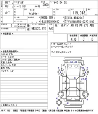 Volvo V40 лот № 4040 оценка 4  с аукциона в Японии 5