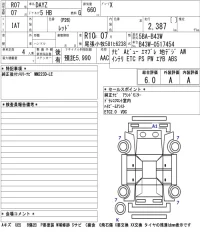 Nissan DAYZ лот № 3092 оценка 6  с аукциона в Японии 5