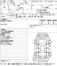 Nissan DAYZ лот № 8022 оценка R  с аукциона в Японии 4