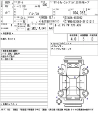 Smart FORFOUR лот № 4120 оценка 4  с аукциона в Японии 5