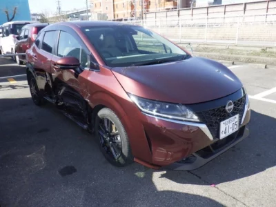 Nissan NOTE  с аукциона в Японии