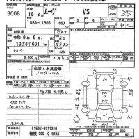 Daihatsu MOVE лот № 3008 оценка 3.5  с аукциона в Японии 10