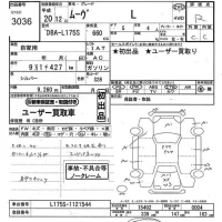 Daihatsu MOVE лот № 3036 оценка R  с аукциона в Японии 10