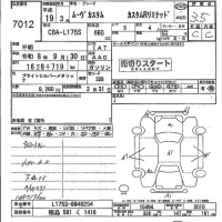 Daihatsu MOVE лот № 7012 оценка 3.5  с аукциона в Японии 4