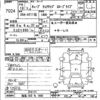 Nissan CUBE лот № 7024 оценка 4  с аукциона в Японии 4