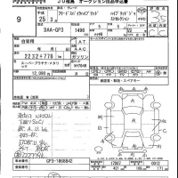 Honda FREED лот № 9 оценка 3.5  с аукциона в Японии 5