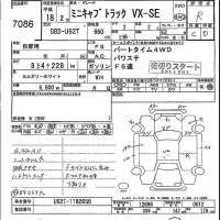 Mitsubishi MINICAB TRUCK лот № 7086 оценка R  с аукциона в Японии 4