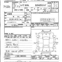 Daihatsu MOVE лот № 7123 оценка 3.5  с аукциона в Японии 4