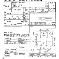Daihatsu MIRA лот № 7144 оценка 3  с аукциона в Японии 4