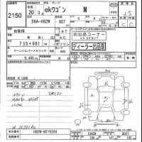 Mitsubishi EK WAGON лот № 2150 оценка 3.5  с аукциона в Японии 5