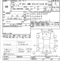 Toyota VOXY лот № 98 оценка R  с аукциона в Японии 5