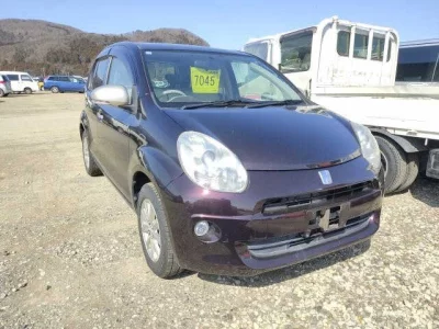 Toyota PASSO  с аукциона в Японии