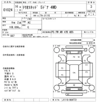 Daihatsu TERIOS KID лот № 1024 оценка 3  с аукциона в Японии 8