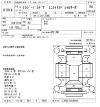 Daihatsu MIRA лот № 1014 оценка RA  с аукциона в Японии 8