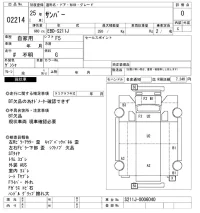 Subaru SAMBAR лот № 2214 оценка 0  с аукциона в Японии 3