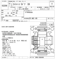 Toyota LITE ACE VAN лот № 2208 оценка 0  с аукциона в Японии 3