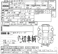 Suzuki MRWAGON лот № 3004 оценка RA  с аукциона в Японии 2