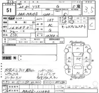 Suzuki SOLIO лот № 51 оценка 3.5  с аукциона в Японии 2