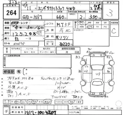 Honda ACTY TRUCK  с аукциона в Японии