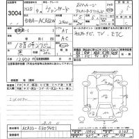 Toyota VANGUARD лот № 3004 оценка 3.5  с аукциона в Японии 6