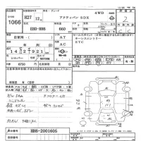Honda ACTY VAN лот № 1066 оценка 2  с аукциона в Японии 7