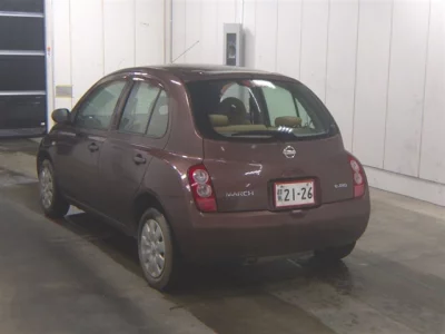 Nissan MARCH  с аукциона в Японии