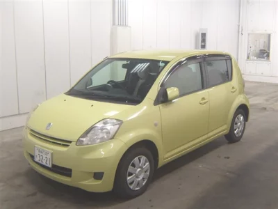 Toyota PASSO  с аукциона в Японии