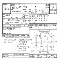 Suzuki SPACIA лот № 1115 оценка R  с аукциона в Японии 7