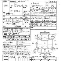 Toyota ALTEZZA лот № 2051 оценка R  с аукциона в Японии 2