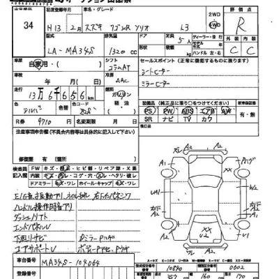 Suzuki WAGON R  с аукциона в Японии
