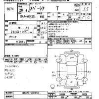 Suzuki SPACIA лот № 6074 оценка 3.5  с аукциона в Японии 2