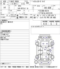 Nissan DAYZ ROOX лот № 3004 оценка 4  с аукциона в Японии 5