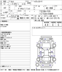 Nissan SERENA лот № 54 оценка 4  с аукциона в Японии 5