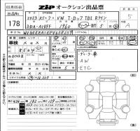 Volkswagen T-ROC лот № 178 оценка 5  с аукциона в Японии 6