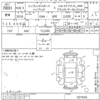 Subaru IMPREZA лот № 70031 оценка 3.5  с аукциона в Японии 9