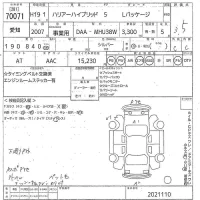 Toyota HARRIER лот № 70071 оценка 3.5  с аукциона в Японии 10