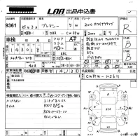 Mazda PREMACY лот № 9361 оценка R  с аукциона в Японии 5