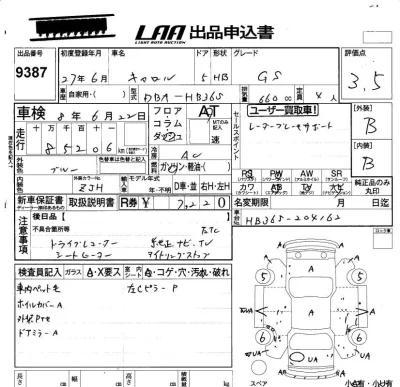 Mazda CAROL  с аукциона в Японии