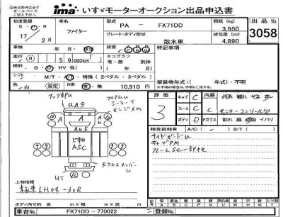 Mitsubishi FUSO FIGHTER  с аукциона в Японии